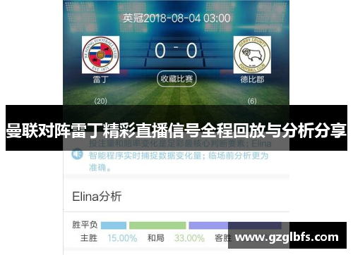 曼联对阵雷丁精彩直播信号全程回放与分析分享